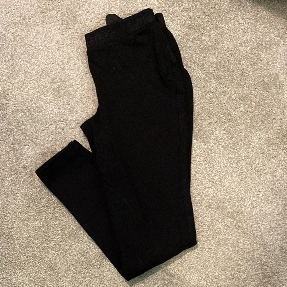 Black Riding Pants with Padded Inner Knees